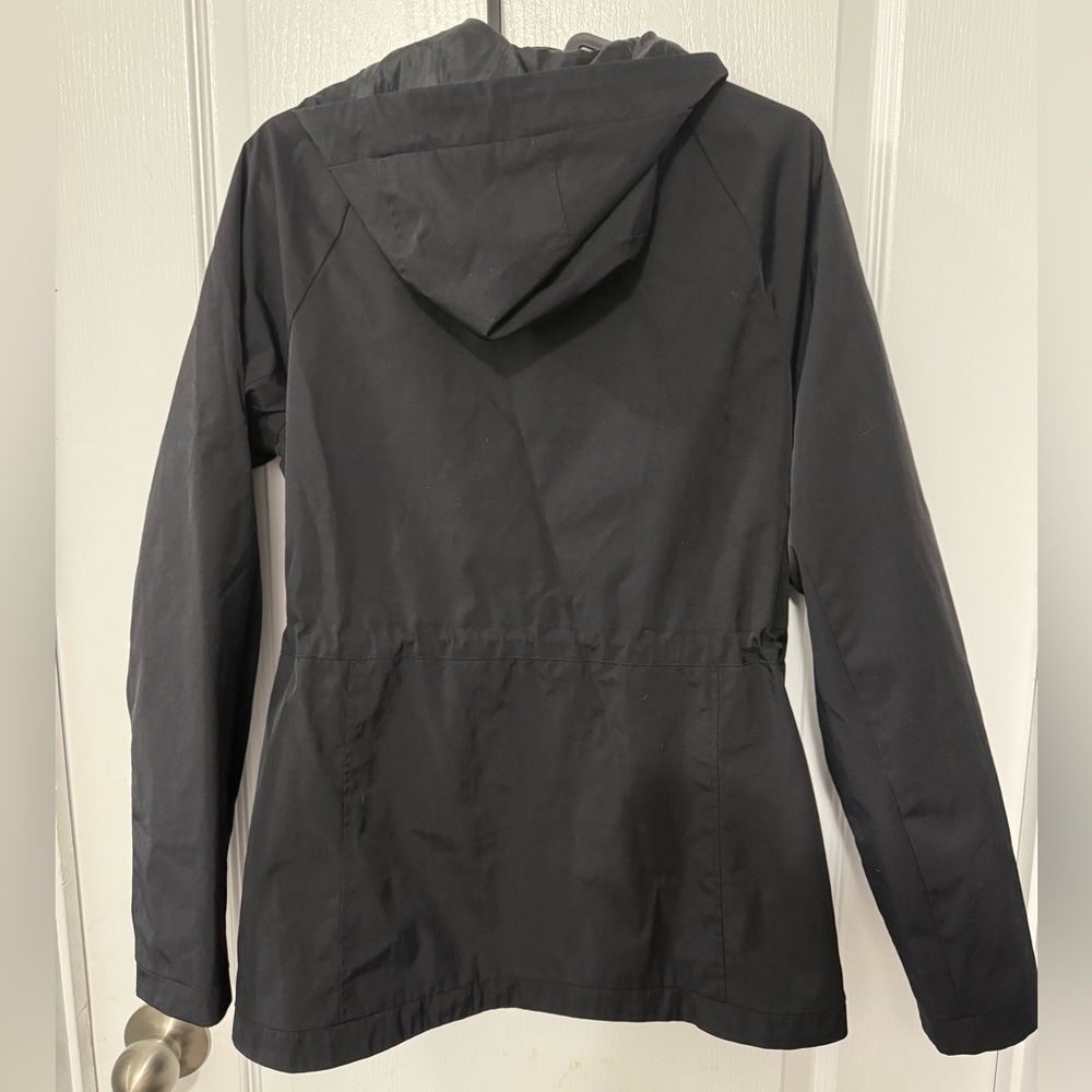 Women’s Hyba Black Waterproof Hooded Jacket- Small - Picture 2 of 5